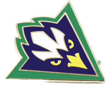 North Carolina Wilmington Logo Pin