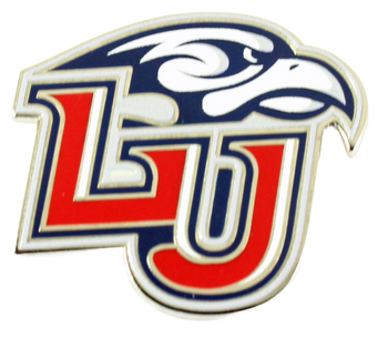 Liberty Flames Logo Pin