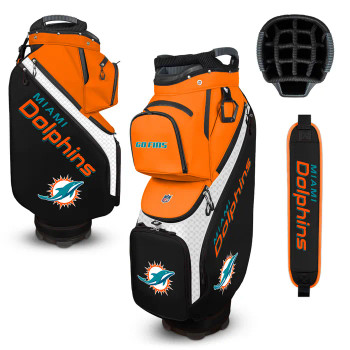 Miami Dolphins Golf Bag w/ Cooler Bucket-2