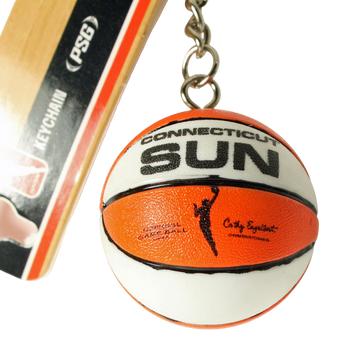 Connecticut Sun WNBA Ball Key Chain