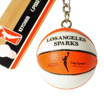 Los Angeles Sparks WNBA Ball Key Chain