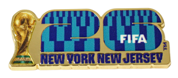 2026 FIFA World Cup Host City Pin - New York / New Jersey