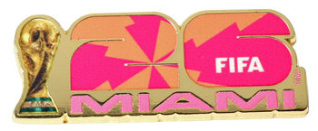 2026 FIFA World Cup Host City Pin - Miami