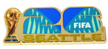 2026 FIFA World Cup Host City Pin - Seattle