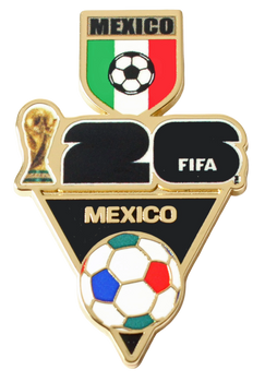 2026 FIFA World Cup Mexico Host Flag Pin
