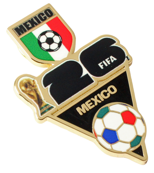 2026 FIFA World Cup Mexico Host Flag Pin
