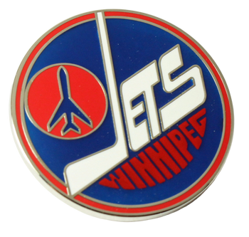 Winnipeg Jets Vintage Logo Pin