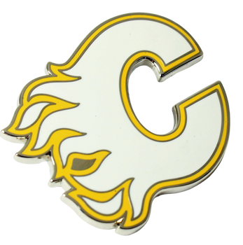 Calgary Flames Vintage Logo Pin