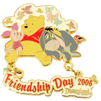 Winnie The Pooh Friendship Day Disney Pin - Pin Trading 2006