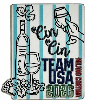 Milan Cortina 2026 Olympics "Cin Cin" Pin