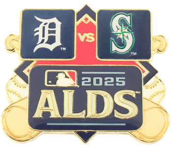 2025 ALDS Mariners vs. Tigers Dueling Pin