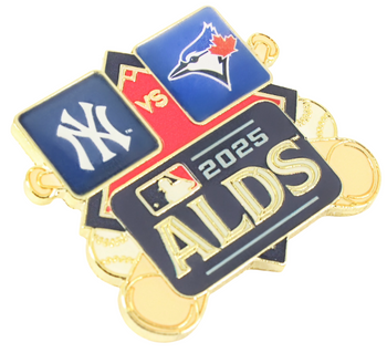2025 ALDS Blue Jays vs. Yankees Dueling Pin