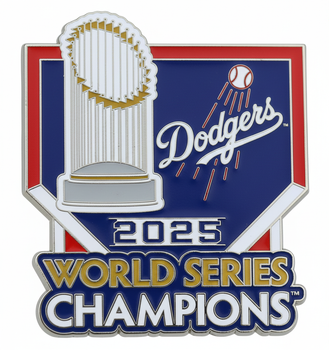 2025 Los Angeles Dodgers World Series Champs Trophy Pin - Limited 500