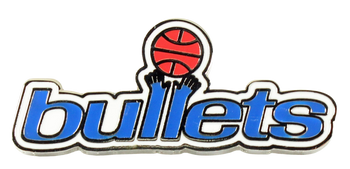 Washington Bullets Vintage Retro Logo Pin