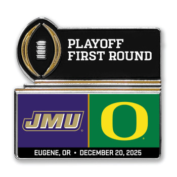 College Football Playoffs Dueling Pin - James Madison vs. Oregon