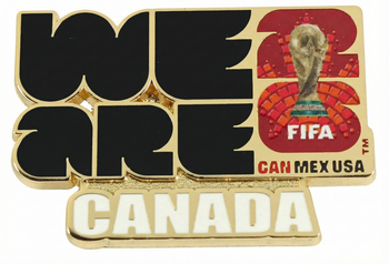 2026 FIFA World Cup We Are Canada Pin