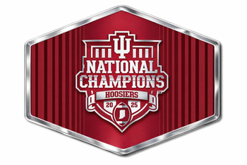 Indiana Hoosers 2025 College Football National Champs Pin