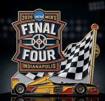 2026 Men's Final Four Car Pin