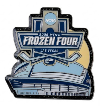 2026 Men's Frozen Four Glitter Stadium Pin