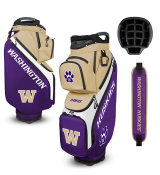 Washington Huskies Golf Bag w/ Cooler Bucket