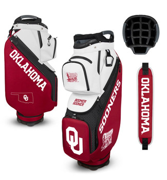 Oklahoma Sooners Golf Bag w/ Cooler Bucket