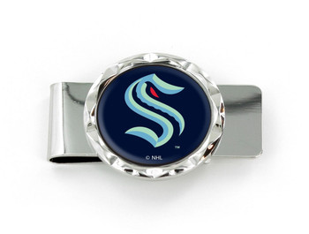 Seattle Kraken Diamond Cut Money Clip