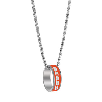 Chicago Bears Ring Pendant Necklace
