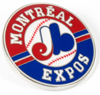 Montreal Expos Logo Pin