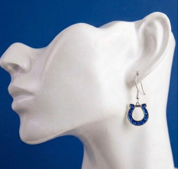 Indianapolis Colts Glitter Earrings