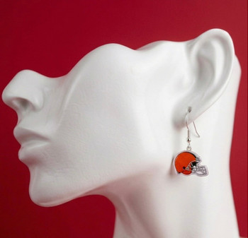 Cleveland Browns Glitter Earrings