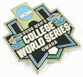 2026 Men's College World Series Logo Pin