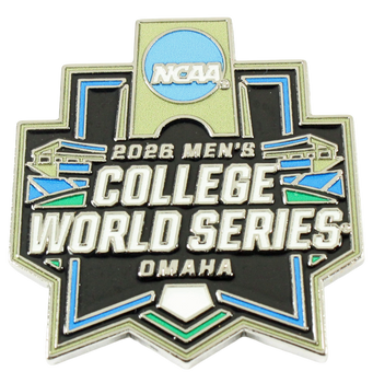 2026 Men's College World Series Logo Pin