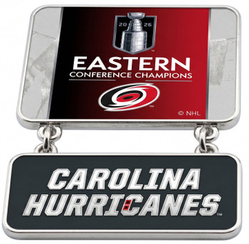 Carolina Hurricanes 2026 Eastern Conference Champs Dangle Pin - 2"