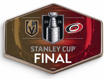 Knights vs Hurricanes 2026 Stanley Cup Champs Dueling Pin