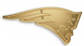 New England Patriots Gold Collector Pin