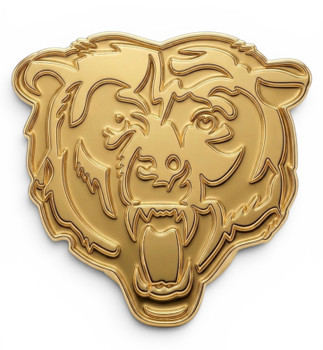 Chicago Bears Gold Collector Pin