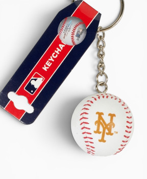 New York Mets 3D Baseball Keychain 2