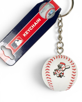 Cincinnati Reds 3D Baseball Keychain 2