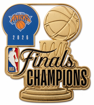 New York Knicks 2026 NBA Champions Trophy Pin