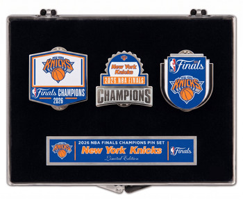 New York Knicks 2026 NBA Champions 3-Pin Collector Set - Limited