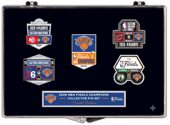 New York Knicks 2026 NBA Champions 3-Pin Collector Set - Limited
