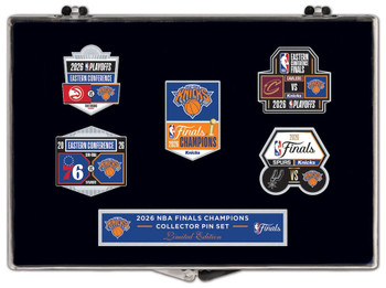 New York Knicks 2026 NBA Champions 5-Pin Collector Set - Limited