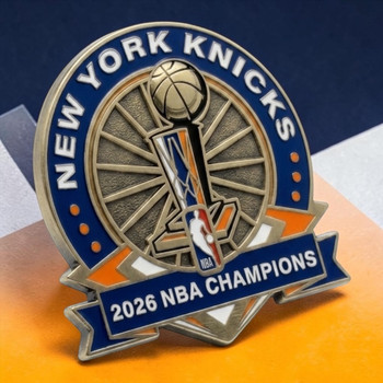 New York Knicks 2026 NBA Champions Pin - Limited 1,000 (Ships 8/1)