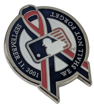 MLB - September 11th, 2001 25th Anniversey Ribbon Pin