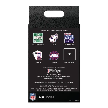 New York Giants Mystery Pin Box