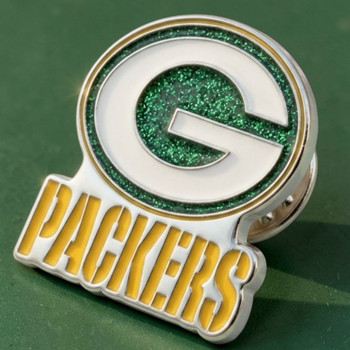 Green Bay Packers Glitter Pin