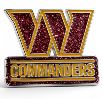 Washington Commanders Glitter Pin