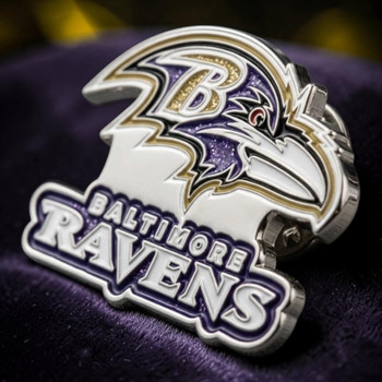 Baltimore Ravens Glitter Pin