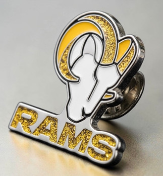 Los Angeles Rams Glitter Pin