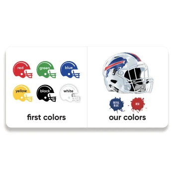 Buffalo Bills Baby Book- A Fan is Born